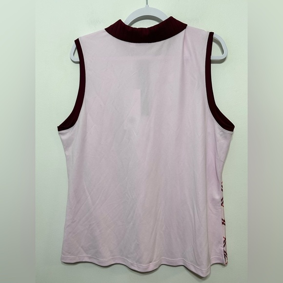 New! Lady Hagen Clubhouse Plaid Sleeveless Polo Shirt Womens Size XXL - Picture 11 of 14